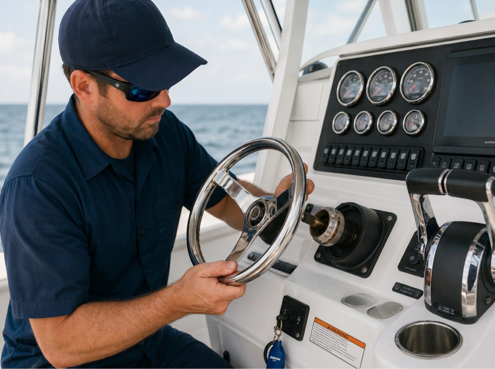 How to Choose and Replace a Boat Steering Wheel