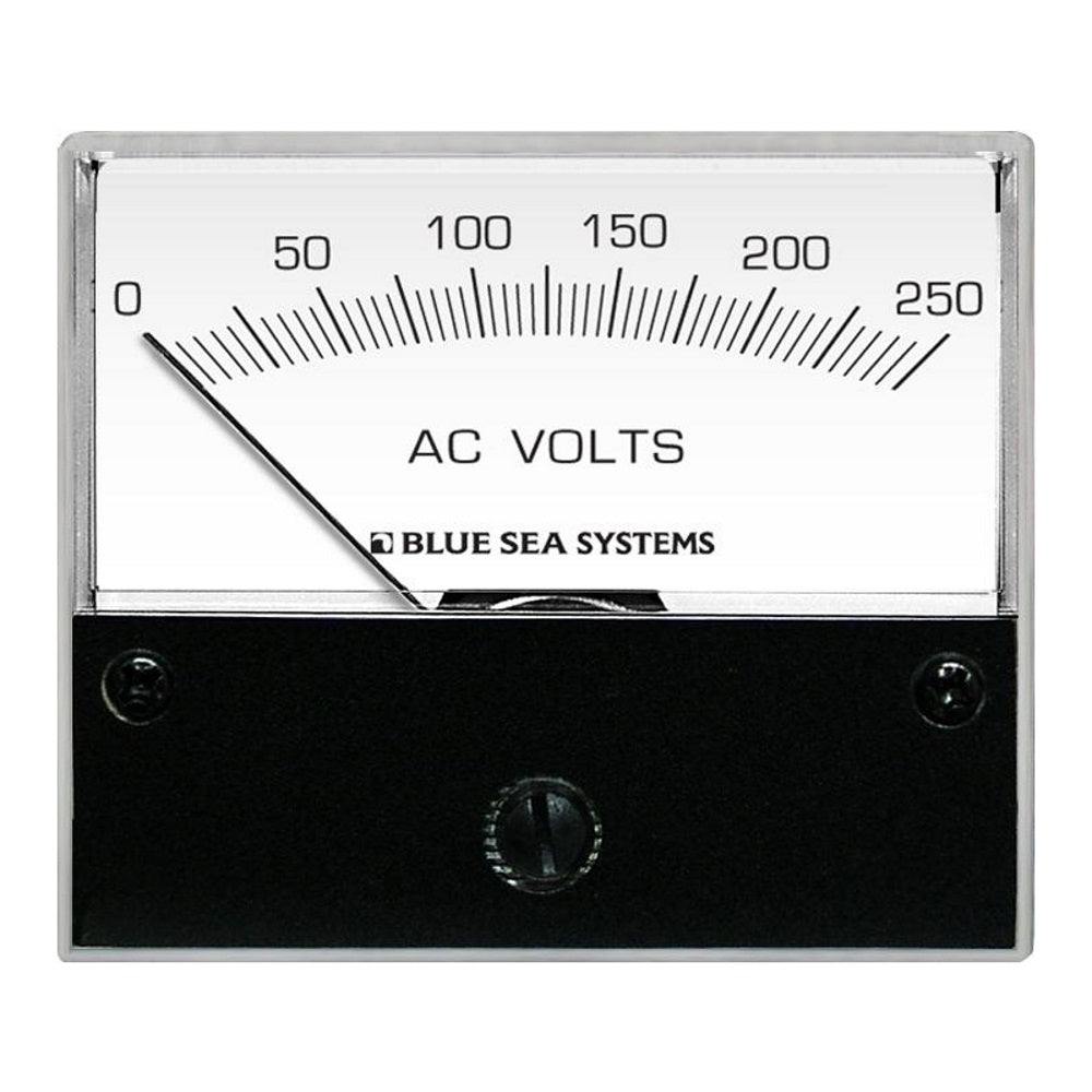 Blue Sea 0-250 Volt AC Voltmeter, p/n 9354