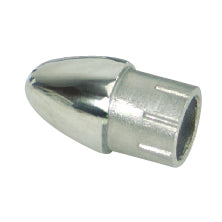 Bullet End - Stainless Steel