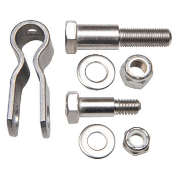 Mechanical Steering Clevis Kit Stainless Steel, Long Bolt
