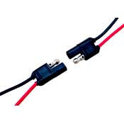 Sea-Dog, Polarized Connector, 2-Wire, 16 awg, 11" Plug & Socket