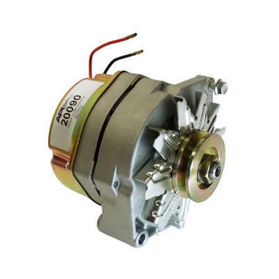 Alternator, Mercruiser & Others, 3-Wire, 12 Volt, 94 Amp, with Tach Terminal