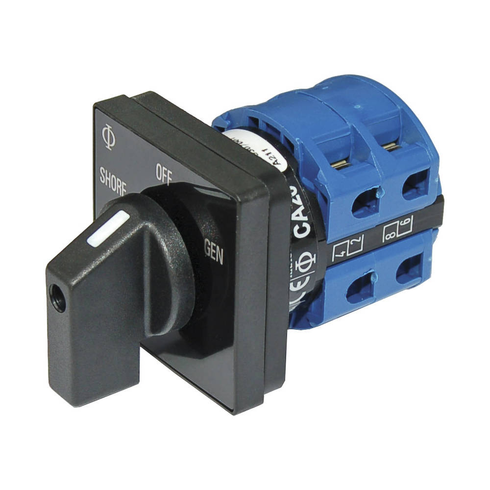 AC Rotary Switch - OFF + 2 Positions 120V AC 30A