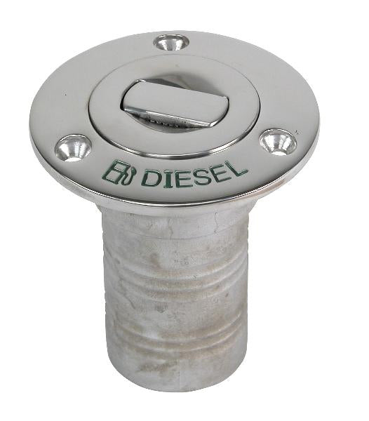 316 S.S. 2" Push-Up Hose Deck Fill, Diesel