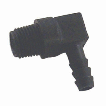 Elbow Pipe - Thread to Hose Barb- Johnson 321886