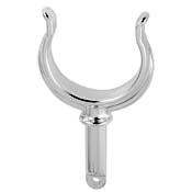 Perko Oarlock Horns, Ribbed, Chrome