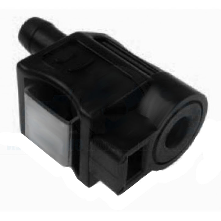 Fuel Connector - Honda 3/8", Mates with 18-80407. Rectangular locking post