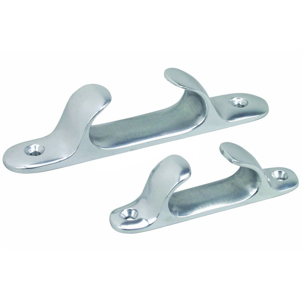 Perko Straight Chock, 4" Chrome, Sold in Pairs