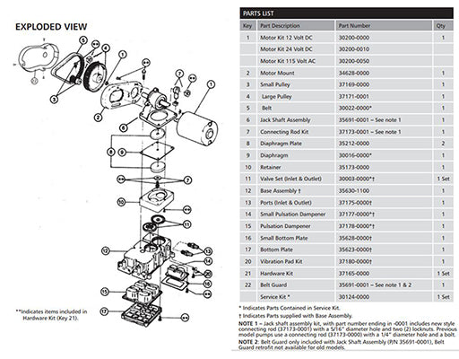 Jabsco, Jack Shaft Assembly, 35691-0001