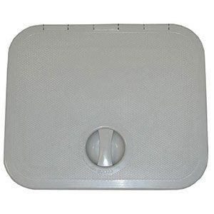 Access Hatch, 4000 Series Rectangular Hatch, Large, Grey, 10-1/4" x 20"