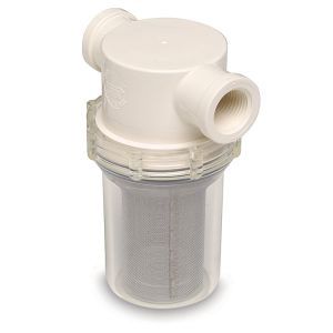 3/4" NPT Plastic Raw Water Strainer