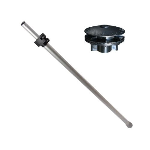 Boat Cover Vent & Support Pole Combination