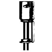 Perko Double Contact Bayonet Socket, Wire Leads