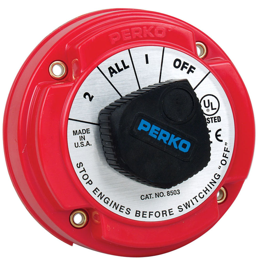 Perko Battery Selector Switches, Medium Duty, without Key Lock