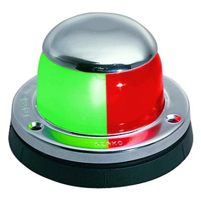 Perko 12 volt Bi-Color Navigation Light, Horizontal Mount