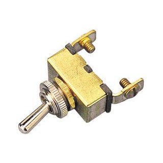 Sea-Dog, Toggle Switch, Brass (w/o Rubber Cap)