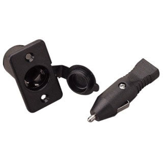 Sea Dog, 426113-1, Power Socket, with Cap, 12 Volt SOCKET ONLY, PLUG NOT INCL