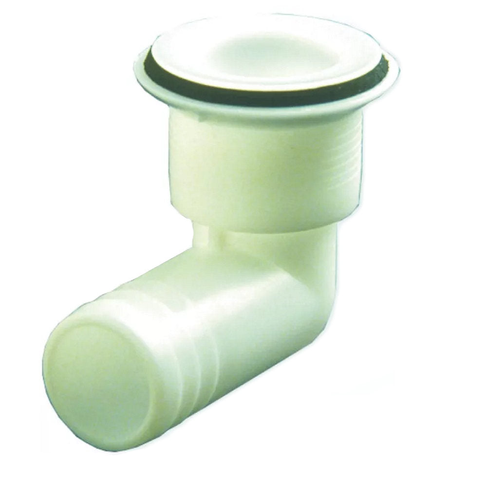 Forespar Sink Waste Drain SW-2, 90 Degree 1 In. Hose Barb