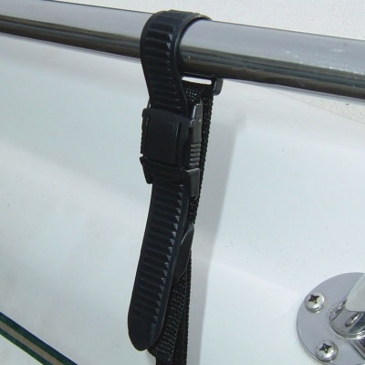 Ratcheting Boat Fender Hanger