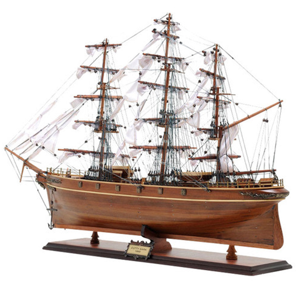 Cutty Sark - Wooden Model Sailing Ship, 22"L