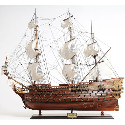 Saint Esprit - Wooden Model Sailing Ship, 33"L