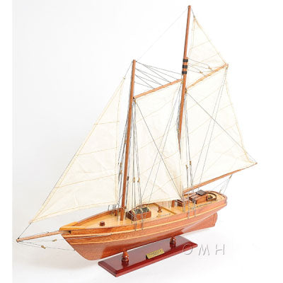 America - Wooden Model Sailing Ship, 24"L