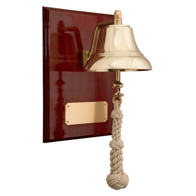 Weems & Plath, Mounted Brass Bell, 6"