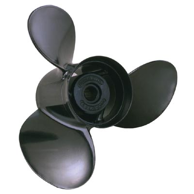 10" Diameter, 13" Pitch, RH, 3-Blade, Aluminum Propeller