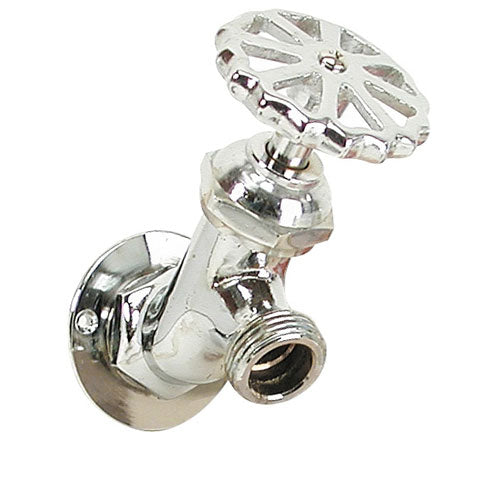 Faucet, Raw Water Washdown, Chrome Plated Brass, 1/2" FIPT x 3/4" GHT