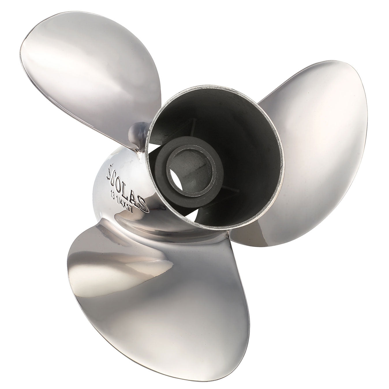 Rubex NS3 Stainless 13-3/4 x 13 LH Propeller