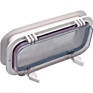 Beckson Marine 310 Portlight, White Frame, Clear Lens