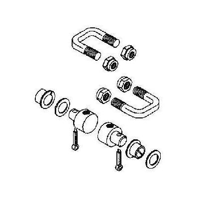 CH5600 Dual Station Hardware kit for 3300/33C control cables