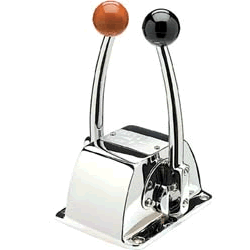 Chrome Plated Brass, Twin Lever Control, 33C Type Cables