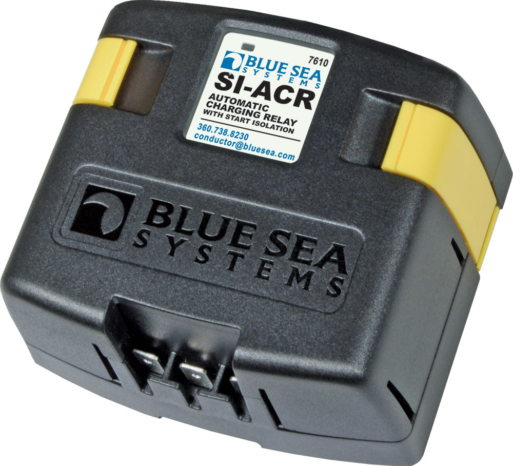 Blue Sea Systems SI-Series 120 Amp Automatic Charging Relay ACR, 7610