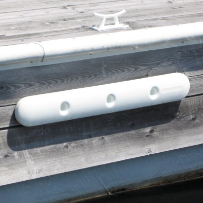Dock Bumper, Ultragard, PVC, White, PVC, 35"