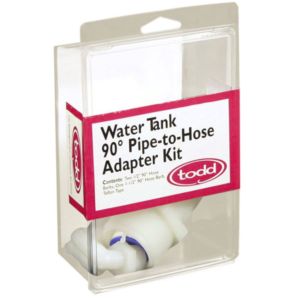 Todd Water Tank 90 Deg. Pipe-to-Hose Adapter Kit, 93-2223
