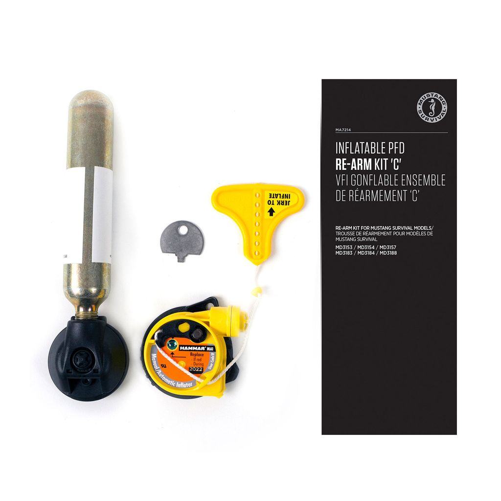 Mustang, Auto-Hydrostatic 33g Re-Arm Kit "C", MA7214