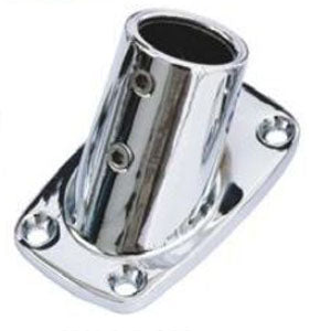 Sea-Dog, Base Rail Fitting, Rectangular Base, 60°, 7/8"