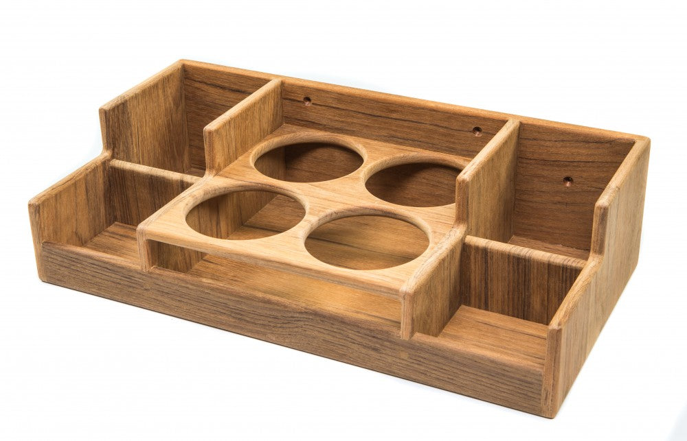 Whitecap Teak Bar Rack