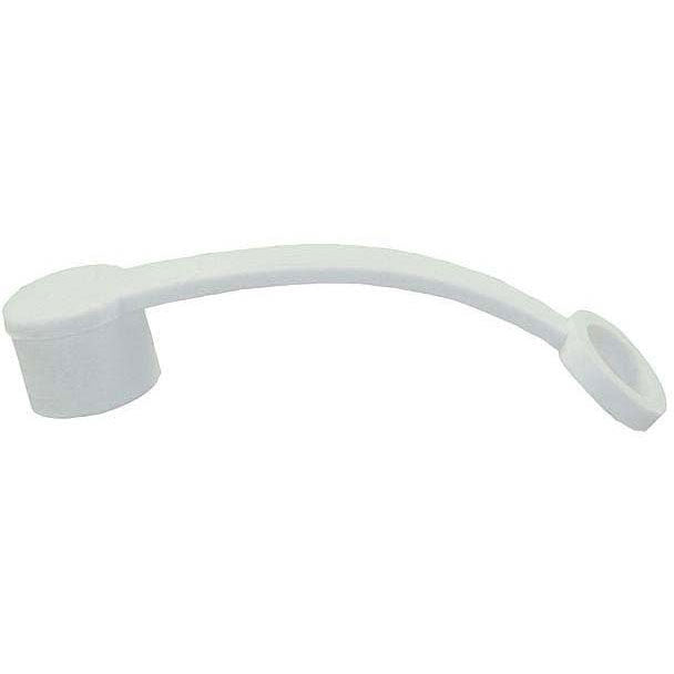 JR Products 47805 Square Cable TV Plate, Polar White