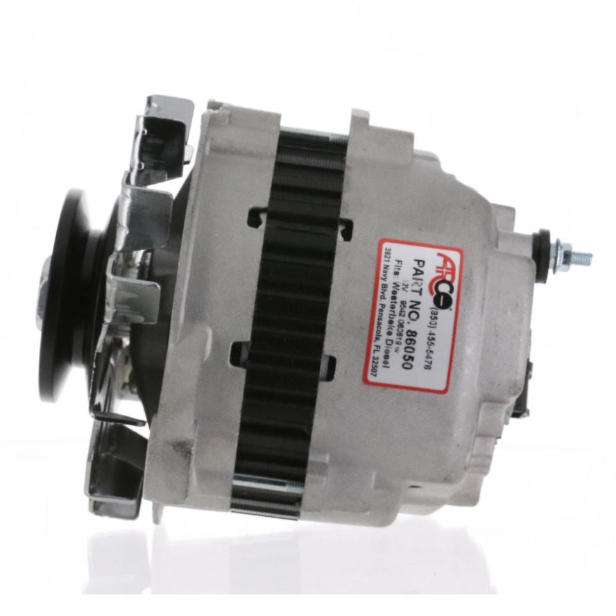 Arco 12 Volt 50 Amp Replacement Alternator for Westerbeke Diesel