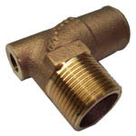Bronze Elbow, Raw Water Cooling System, 30624