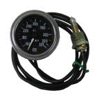 Stewart Warner Deluxe Series, Oil Temperature Gauge, Mechanical, 140-325°F, 2-1/16"