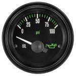 Stewart Warner Heavy Duty Series, Electric Oil Pressure Gauge, 2-1/16"