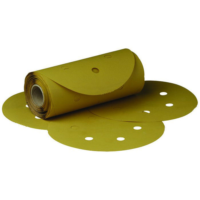 Stikit Dust-Free Gold Film Disc Rolls 6" P500