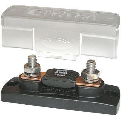MEGA / AMG Fuse Block for 100 to 300 Amp Fuses, w/ Cover