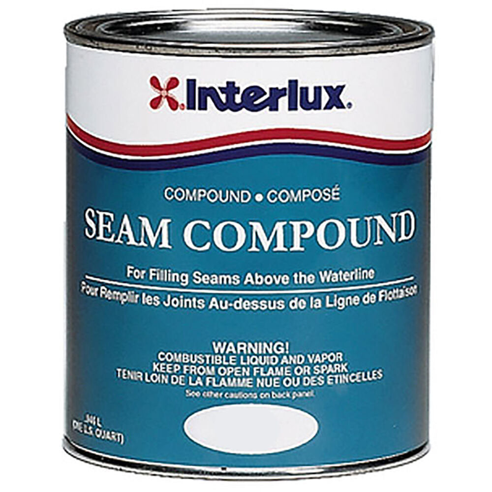 Interlux Seam Compound, White (Above Waterline), Quart
