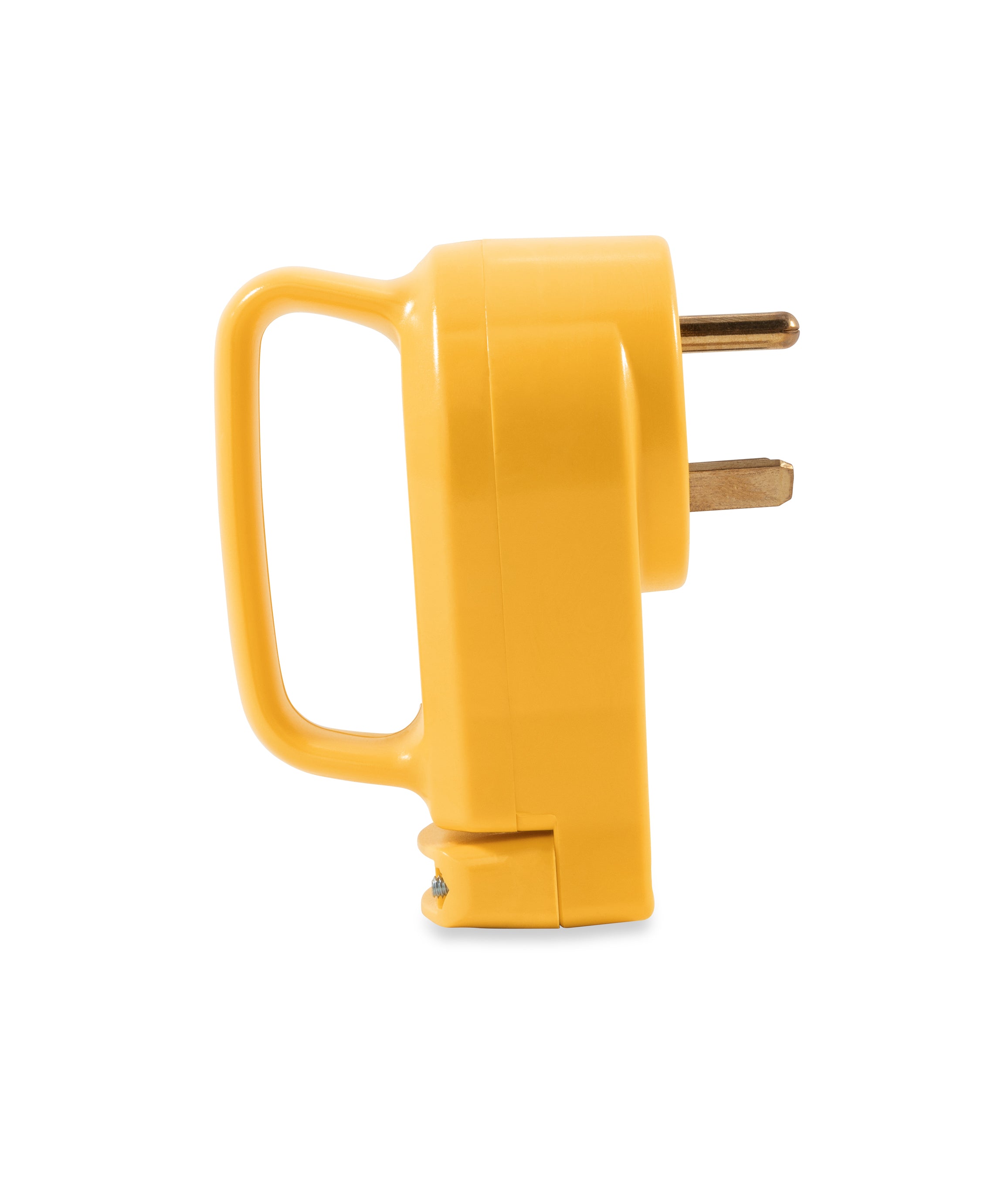 Camco 30-Amp Power Grip Replacement Male Plug with Handle, 125V / 3750W, cETLus