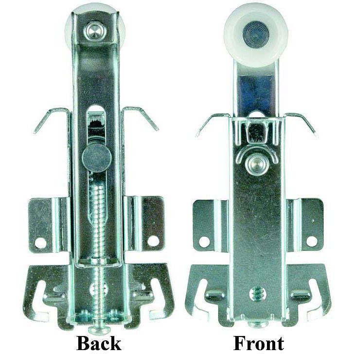 JR Products 20575 Top Wardrobe Door Hanger for RV Mirrored Closet Doors