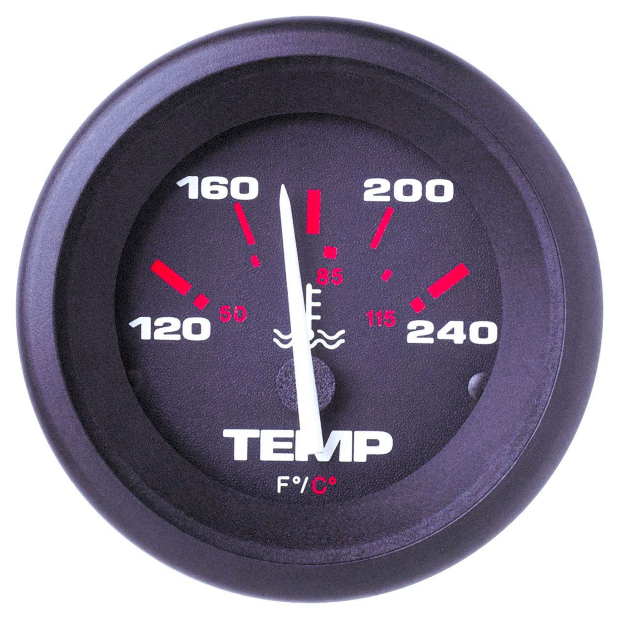 Amega Series, Water Temperature Gauge, I/O, I/B, 2", 57904P